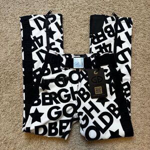 Goldbergh pippa Skistar Ski Pants Pippa Ski Pants White Black Logo Waterproof 8